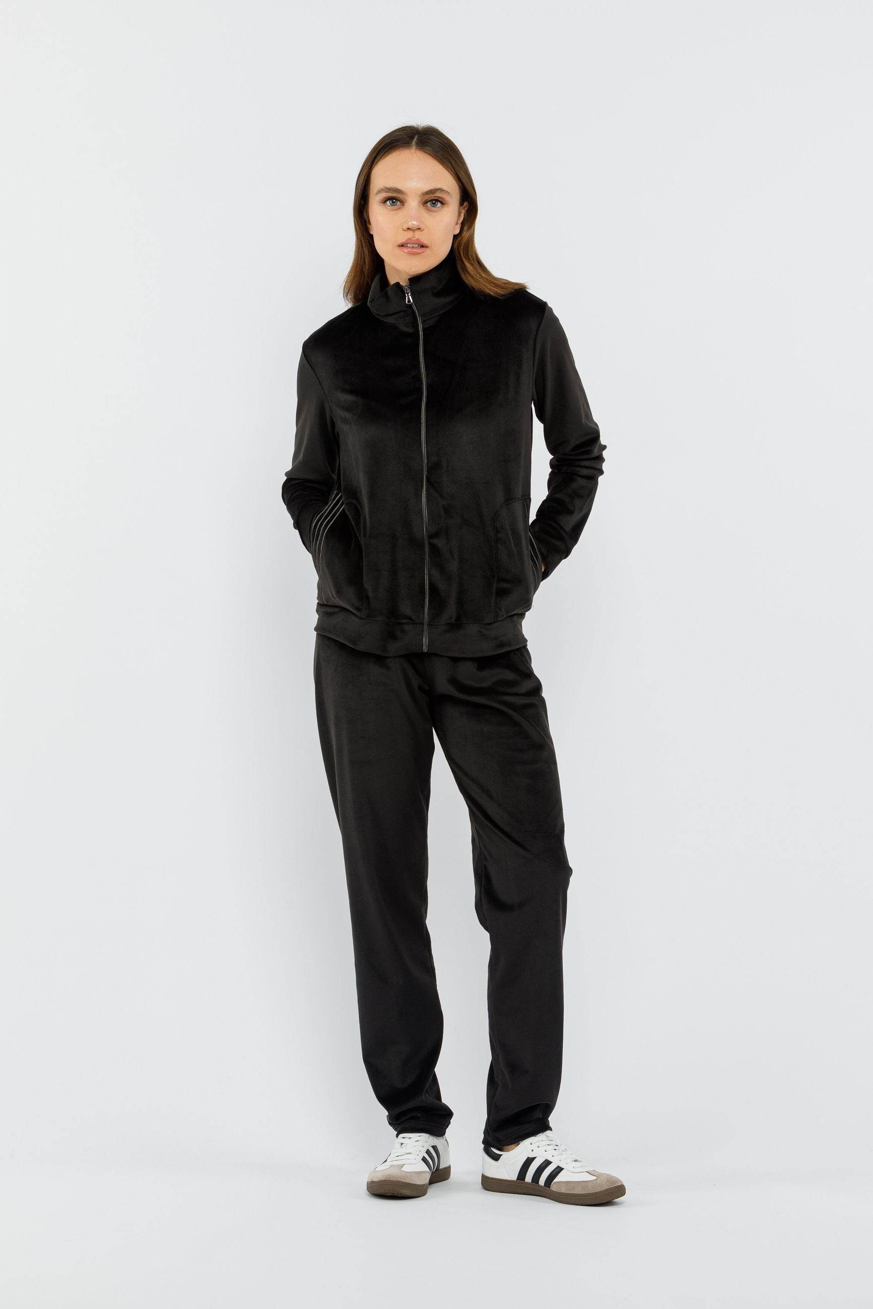 Tuta con zip Donna I2672 Fida - evabiancheria